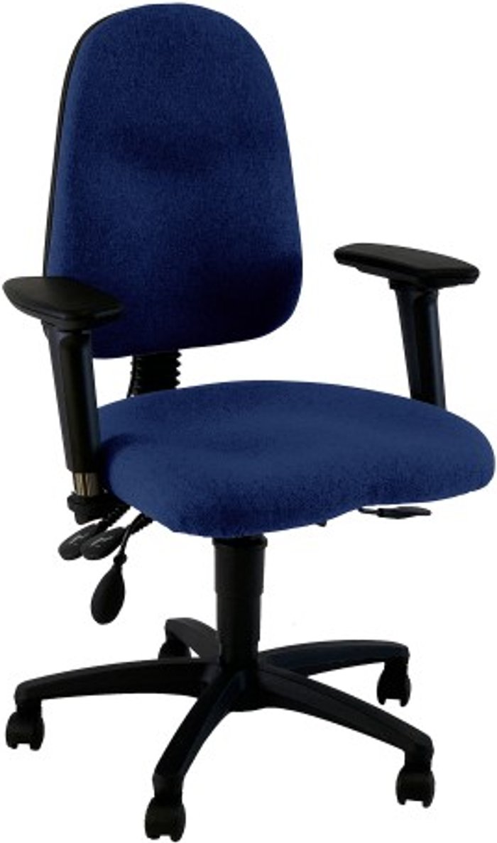 Office Monster | UNI UNI 1 Ergonomic Task Operator Chair Scuba Blue Multi-function Arms UNI UNI 1 Ergonomic Task Operator Chair Scuba Blue Multi-function Arms