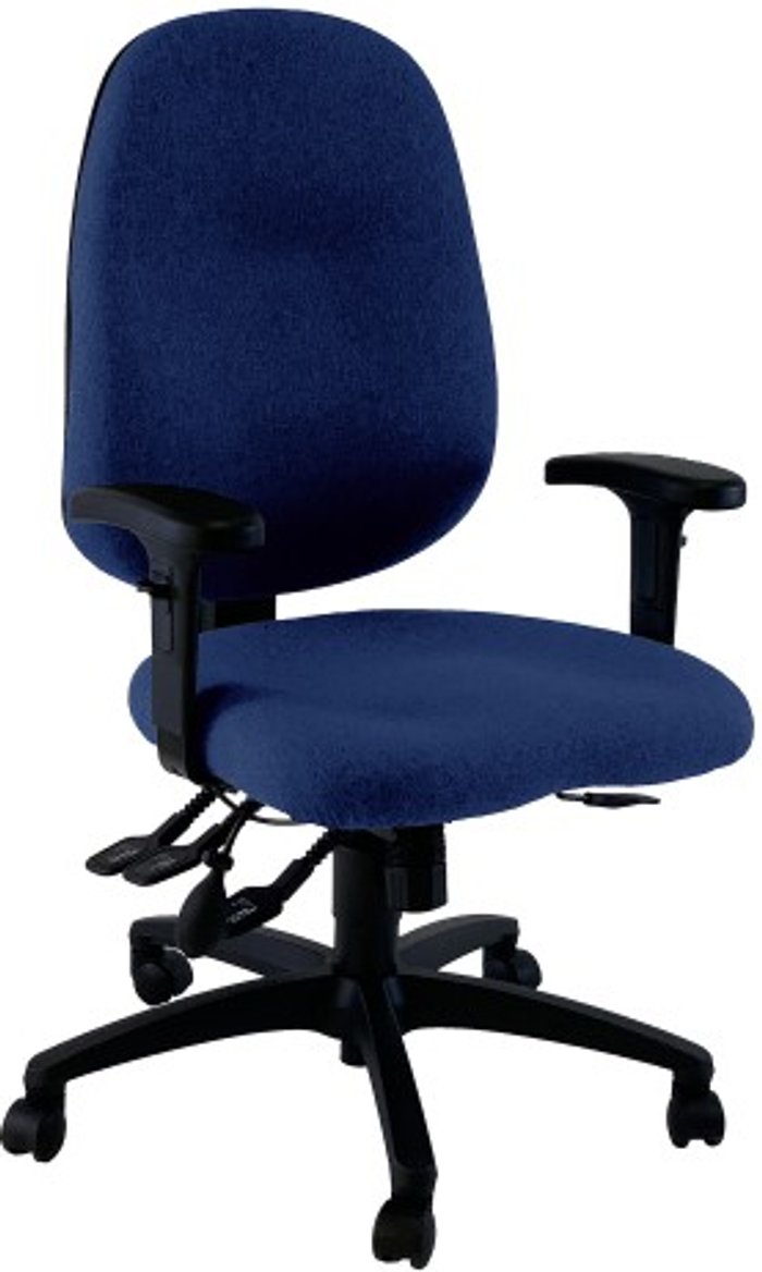 Office Monster | UNI UNI 4 Ergonomic Task Operator Chair Scuba Blue Height Adjustable Arms UNI UNI 4 Ergonomic Task Operator Chair Scuba Blue Height Adjustable Arms