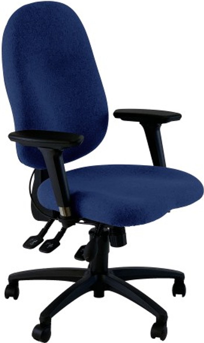 Office Monster | UNI UNI 5 Ergonomic Task Operator Chair Scuba Blue Multi-function Arms UNI UNI 5 Ergonomic Task Operator Chair Scuba Blue Multi-function Arms