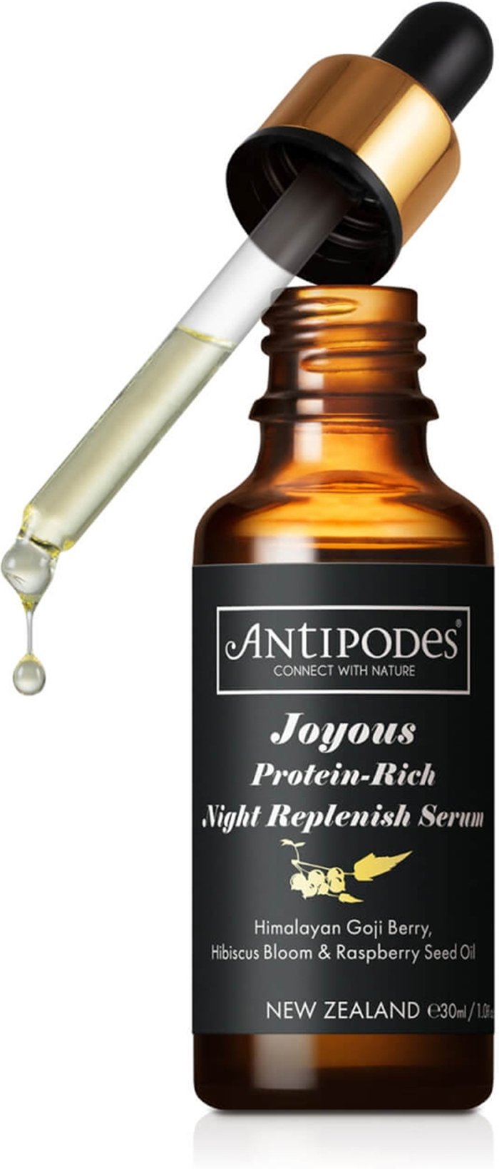 Mankind UK | Antipodes Antipodes Joyous Protein-Rich Night Replenish Serum 30ml Antipodes Antipodes Joyous Protein-Rich Night Replenish Serum 30ml