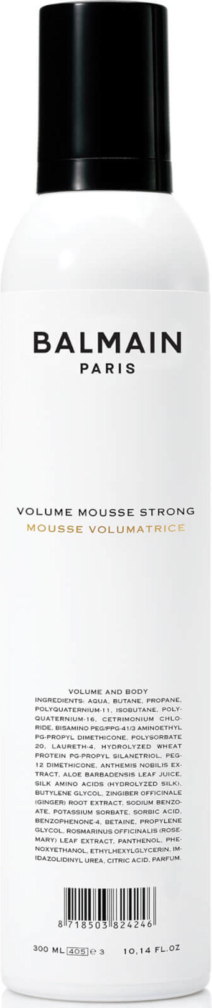 Mankind UK | Balmain Paris Hair Couture Balmain Hair Volume Strong Mousse (300ml) Balmain Paris Hair Couture Balmain Hair Volume Strong Mousse (300ml)