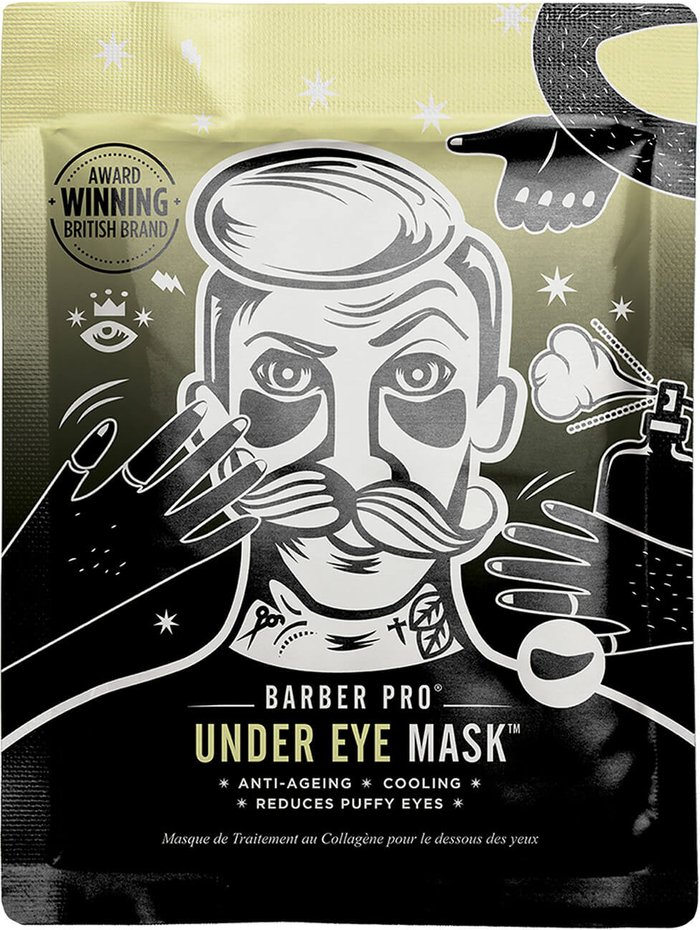 Mankind UK | BARBER PRO BARBER PRO Under Eye Mask with Activated Charcoal and Volcanic Ash (3 Applications) BARBER PRO BARBER PRO Under Eye Mask with Activated Charcoal and Volcanic Ash (3 Applications)