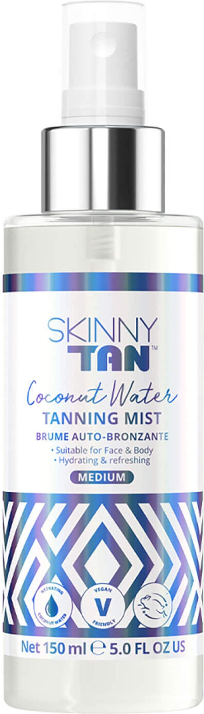 Mankind UK | Skinny Tan Skinny Tan Coconut Water Tanning Mist 150ml Skinny Tan Skinny Tan Coconut Water Tanning Mist 150ml