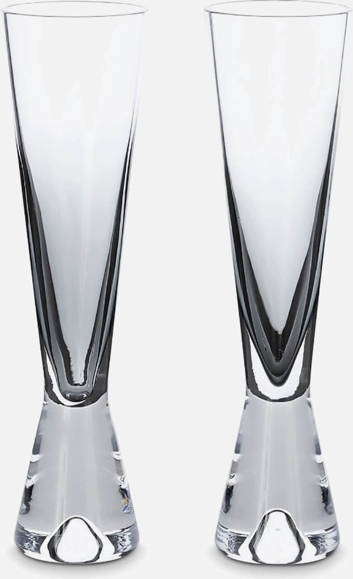 The Hut UK | Tom Dixon Tom Dixon Tank Champagne Glasses - Black Tom Dixon Tom Dixon Tank Champagne Glasses - Black