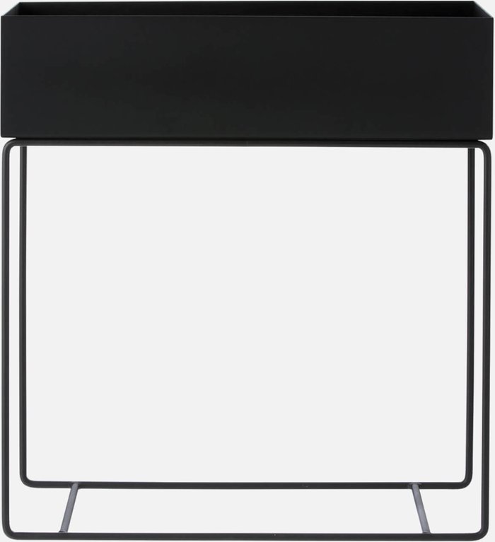 The Hut UK | Ferm Living Ferm Living Plant Box and Side Table - Black Ferm Living Ferm Living Plant Box and Side Table - Black