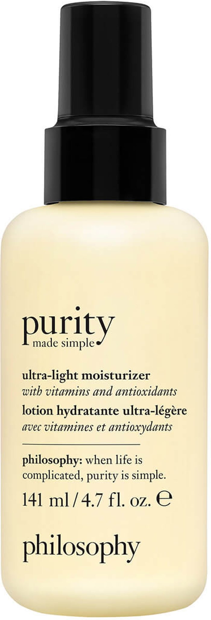 Mankind UK | Philosophy Philosophy Purity Made Simple Ultra-Light Moisturizer 141ml Philosophy Philosophy Purity Made Simple Ultra-Light Moisturizer 141ml
