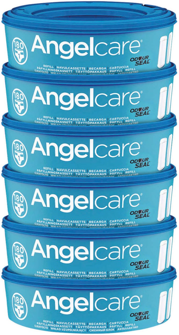 The Hut UK | Angelcare Angelcare Refill Cassettes (6 Pack) Angelcare Angelcare Refill Cassettes (6 Pack)