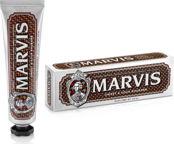 Mankind UK | Marvis Marvis Sweet & Sour Rhubarb Toothpaste 75ml Marvis Marvis Sweet & Sour Rhubarb Toothpaste 75ml