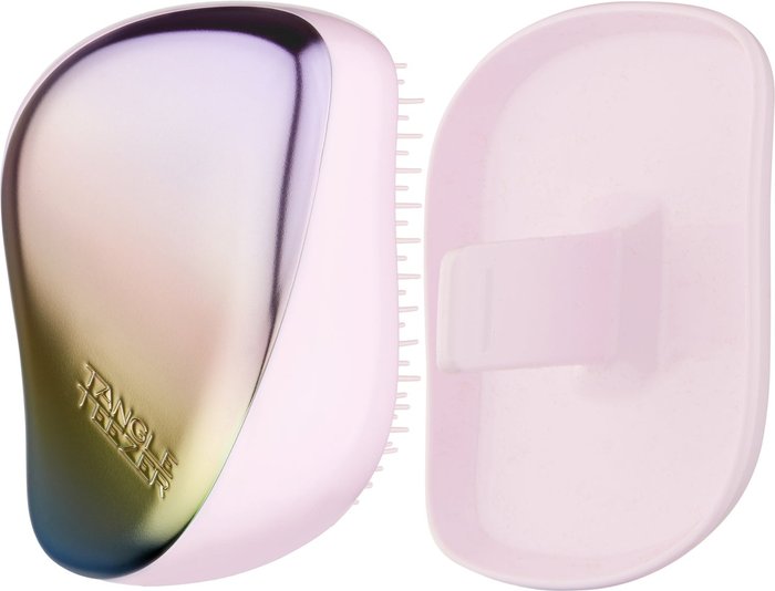 Mankind UK | Tangle Teezer Tangle Teezer Compact Styler - Pearlescent Matte Chrome Tangle Teezer Tangle Teezer Compact Styler - Pearlescent Matte Chrome