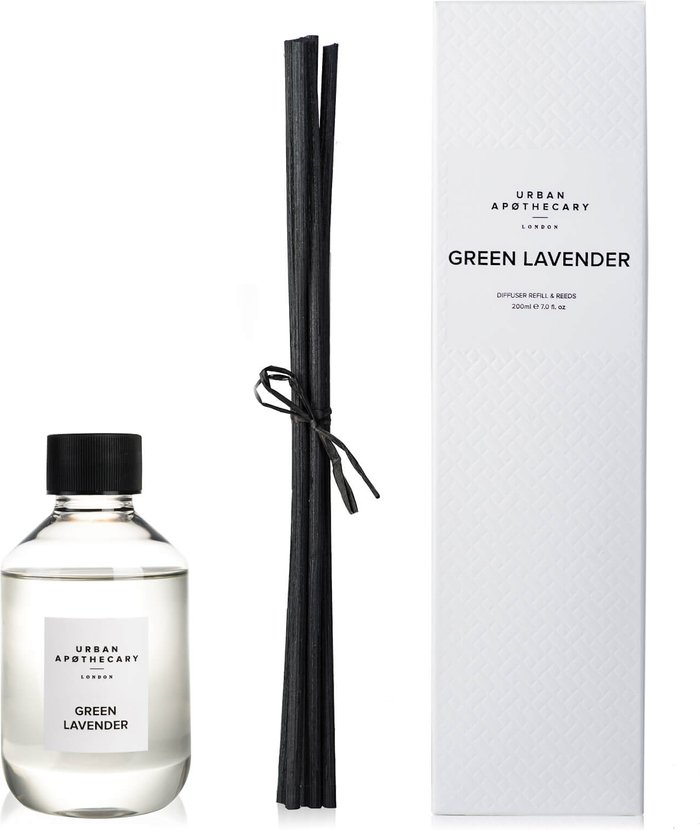 The Hut UK | Urban Apothecary Urban Apothecary Green Lavender Luxury Diffuser Refill - 200ml Urban Apothecary Urban Apothecary Green Lavender Luxury Diffuser Refill - 200ml