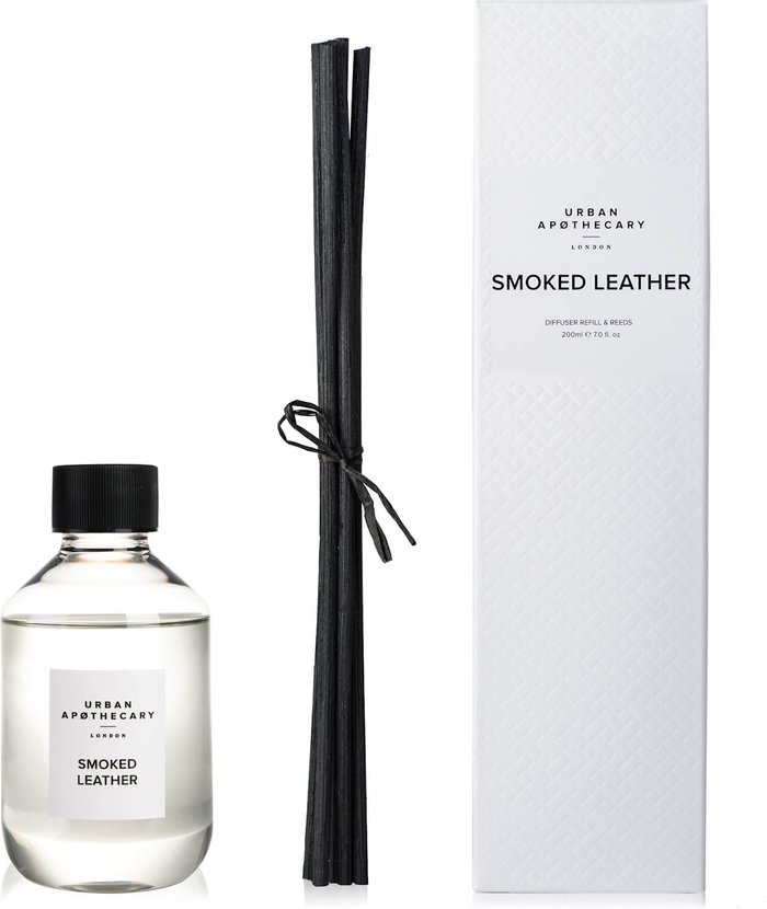 The Hut UK | Urban Apothecary Urban Apothecary Smoked Leather Luxury Diffuser Refill - 200ml Urban Apothecary Urban Apothecary Smoked Leather Luxury Diffuser Refill - 200ml