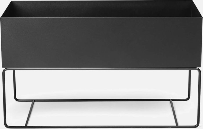The Hut UK | Ferm Living Ferm Living Plant Box - Black - Large Ferm Living Ferm Living Plant Box - Black - Large