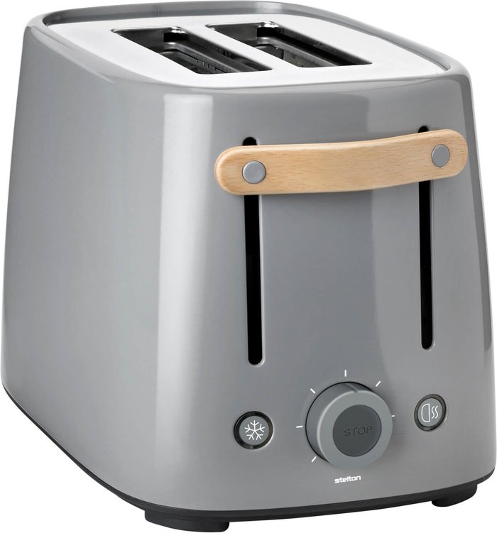 The Hut UK | Stelton Stelton Emma 2 Slot Toaster - Grey Stelton Stelton Emma 2 Slot Toaster - Grey