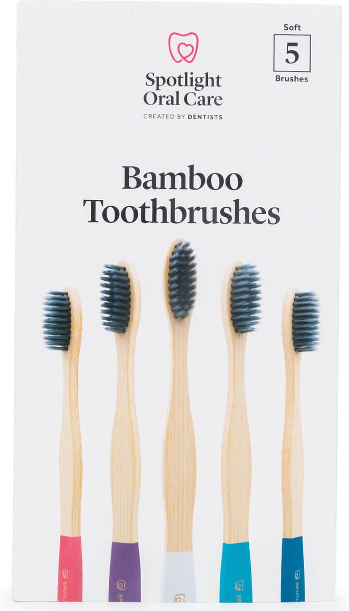 Mankind UK | Spotlight Oral Care Spotlight Oral Care Bamboo Toothbrush Pack (Pack of 5) Spotlight Oral Care Spotlight Oral Care Bamboo Toothbrush Pack (Pack of 5)