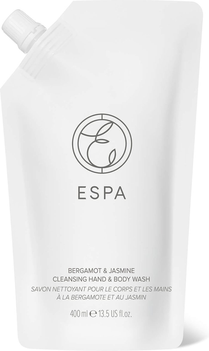 Mankind UK | ESPA ESPA Bergamot and Jasmine Cleansing Hand and Body Wash 400ml ESPA ESPA Bergamot and Jasmine Cleansing Hand and Body Wash 400ml