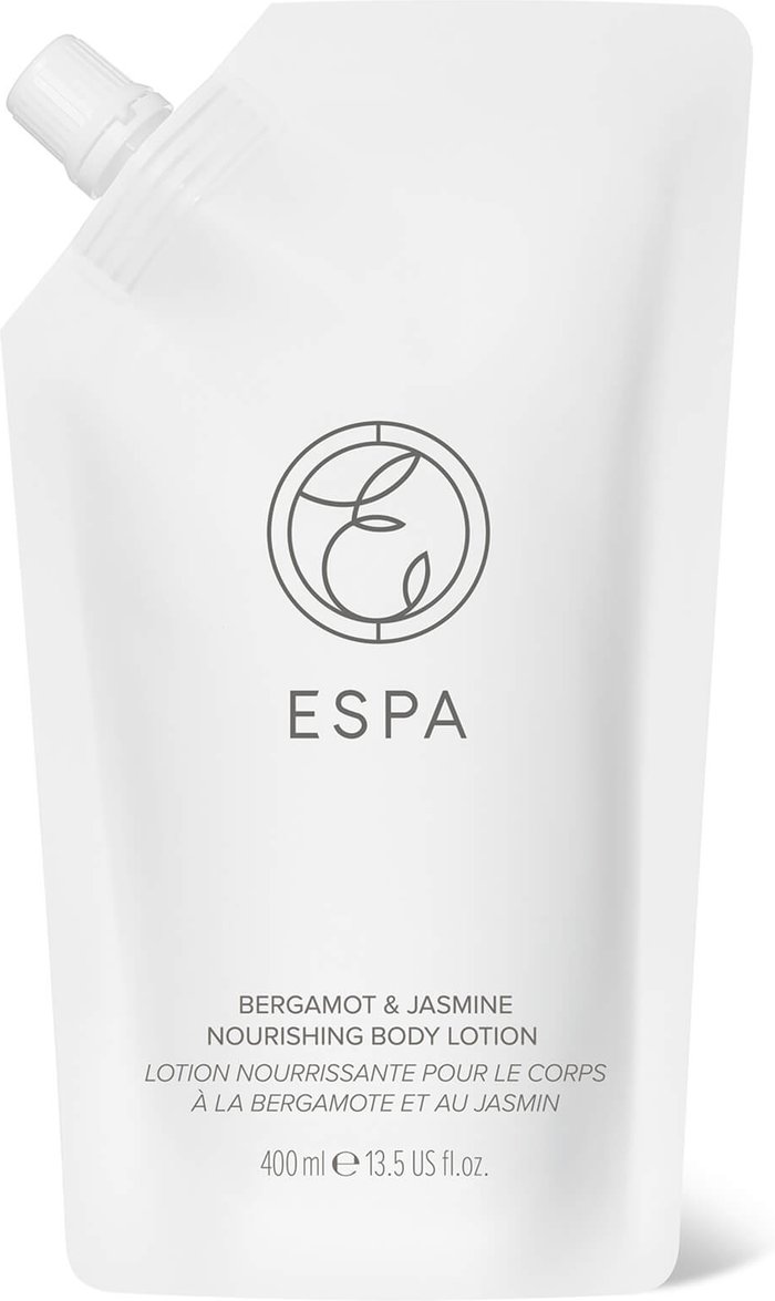 The Hut UK | ESPA ESPA Essentials Jasmine and Bergamot Body Lotion 400ml ESPA ESPA Essentials Jasmine and Bergamot Body Lotion 400ml