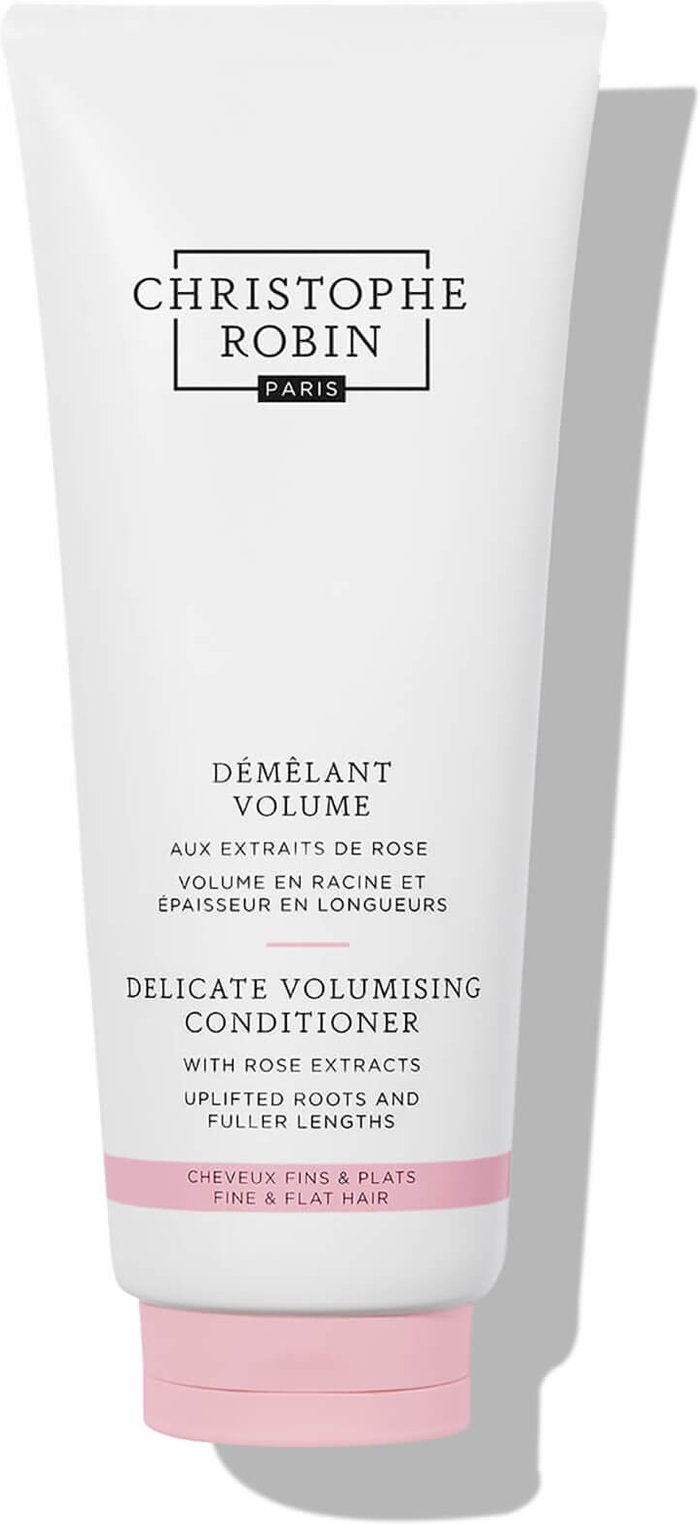 The Hut UK | Christophe Robin Christophe Robin Delicate Volumising Conditioner with Rose Extracts 200ml Christophe Robin Christophe Robin Delicate Volumising Conditioner with Rose Extracts 200ml