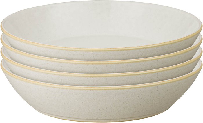 The Hut UK | Denby Denby Impression Cream Pasta Bowl - Set of 4 Denby Denby Impression Cream Pasta Bowl - Set of 4