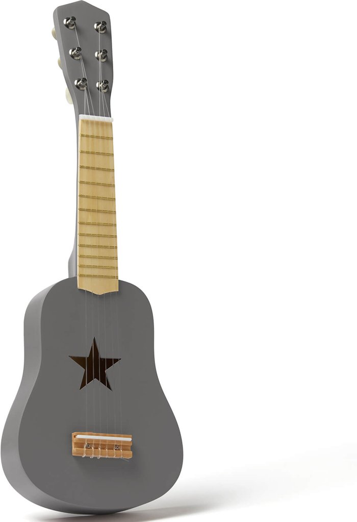 The Hut UK | Kids Concept Kids Concept Guitar Dark - Grey Kids Concept Kids Concept Guitar Dark - Grey