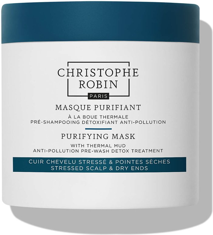 The Hut UK | Christophe Robin Christophe Robin Purifying Mask with Thermal Mud 250ml Christophe Robin Christophe Robin Purifying Mask with Thermal Mud 250ml