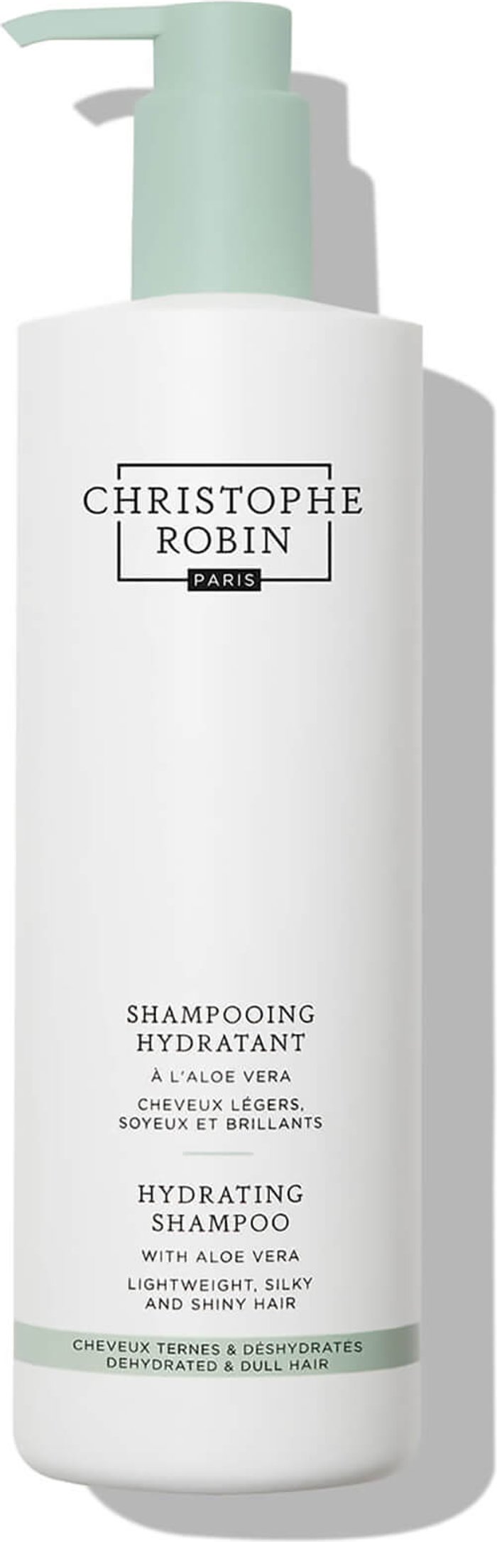 Mankind UK | Christophe Robin Christophe Robin Hydrating Shampoo with Aloe Vera 500ml Christophe Robin Christophe Robin Hydrating Shampoo with Aloe Vera 500ml