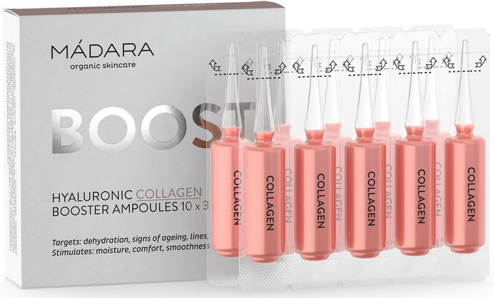 Mankind UK | MÁDARA MÁDARA Hyaluronic Collagen Ampoules 10 x 3ml MÁDARA MÁDARA Hyaluronic Collagen Ampoules 10 x 3ml