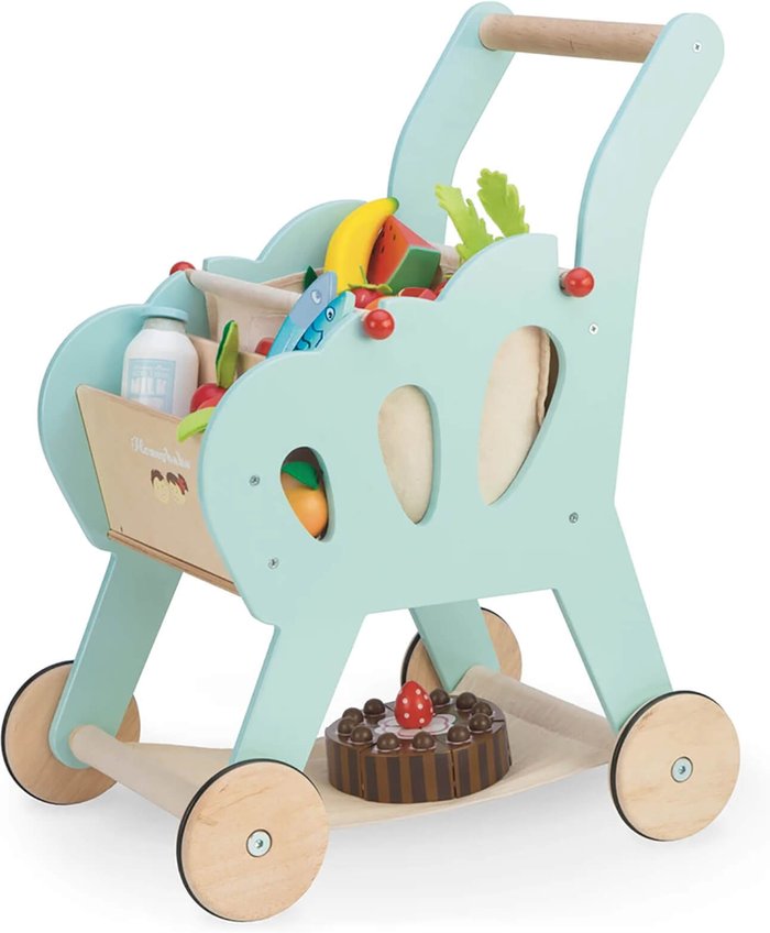 The Hut UK | Le Toy Van Le Toy Van Honeybake Shopping Trolley Le Toy Van Le Toy Van Honeybake Shopping Trolley