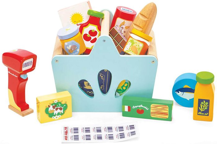 The Hut UK | Le Toy Van Le Toy Van Honeybake Groceries Set and Scanner Le Toy Van Le Toy Van Honeybake Groceries Set and Scanner
