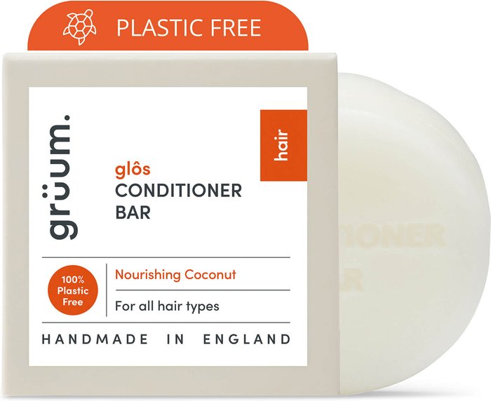 Mankind UK | grüum grüum Glôs Zero Plastic Nourishing Conditioner Bar 50g grüum grüum Glôs Zero Plastic Nourishing Conditioner Bar 50g