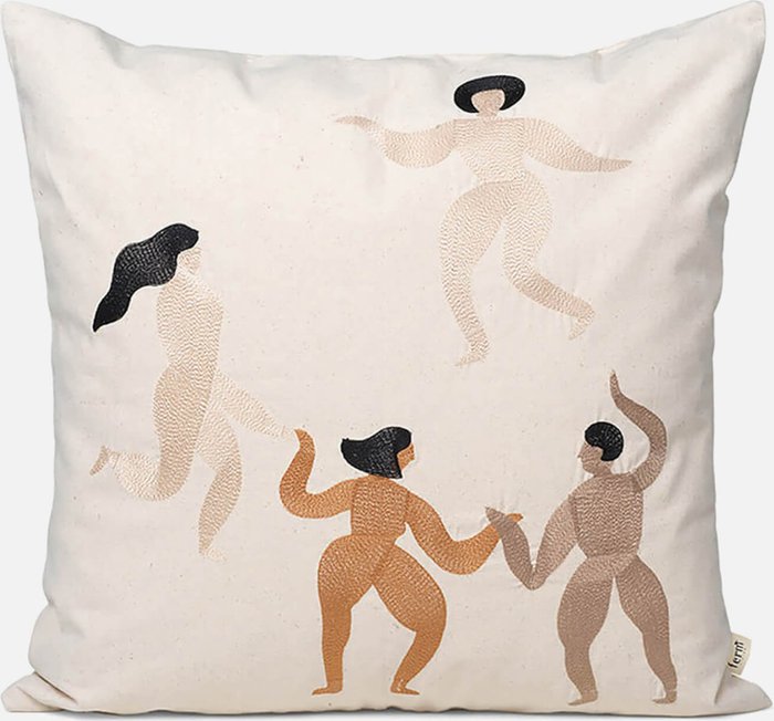 The Hut UK | Ferm Living Ferm Living Free Cushion - Natural Ferm Living Ferm Living Free Cushion - Natural