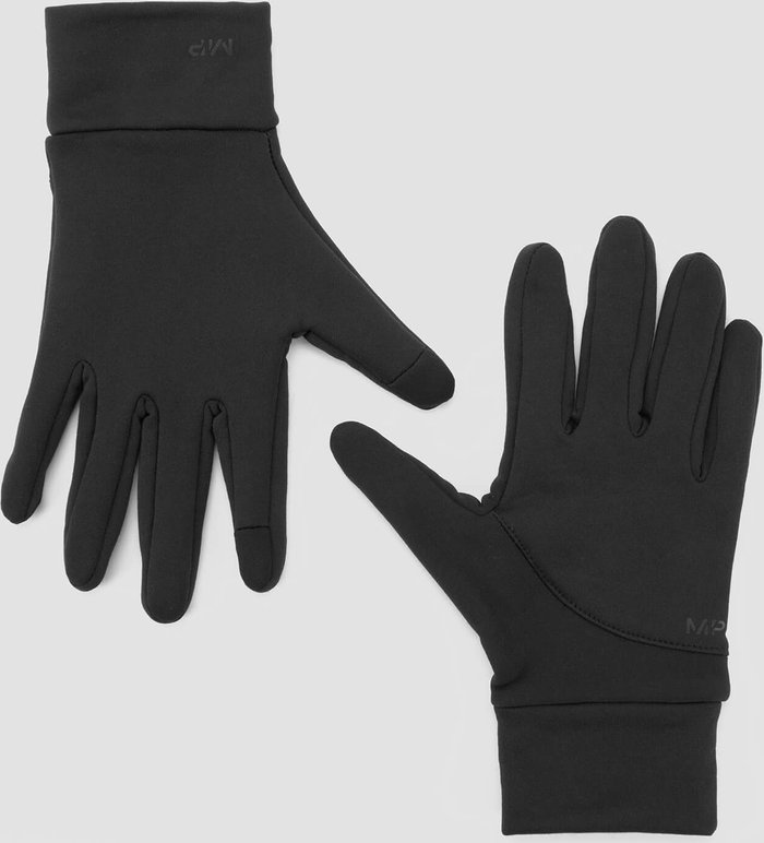 The Hut UK | MP MP Reflective Running Gloves - Black MP MP Reflective Running Gloves - Black