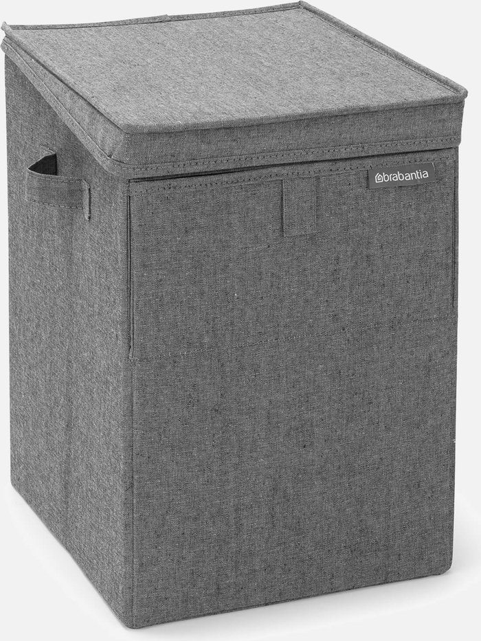 The Hut UK | Brabantia C23 Stackable Laundry Box 35L Pepper Bla Brabantia C23 Stackable Laundry Box 35L Pepper Bla