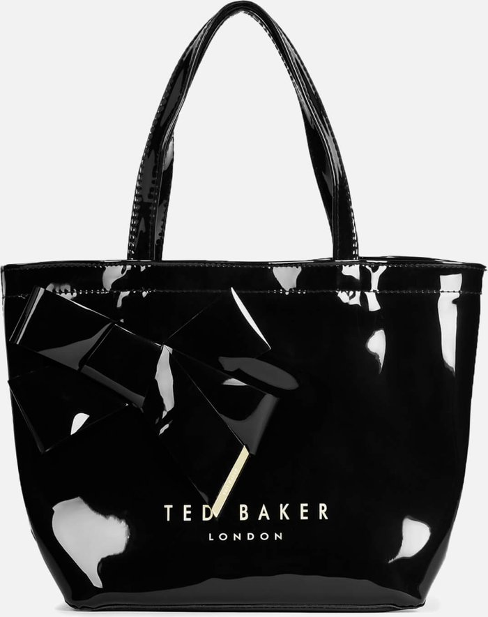 The Hut UK | Ted Baker Ted Baker Nikicon Knot Bow Small PVC Tote Bag Ted Baker Ted Baker Nikicon Knot Bow Small PVC Tote Bag