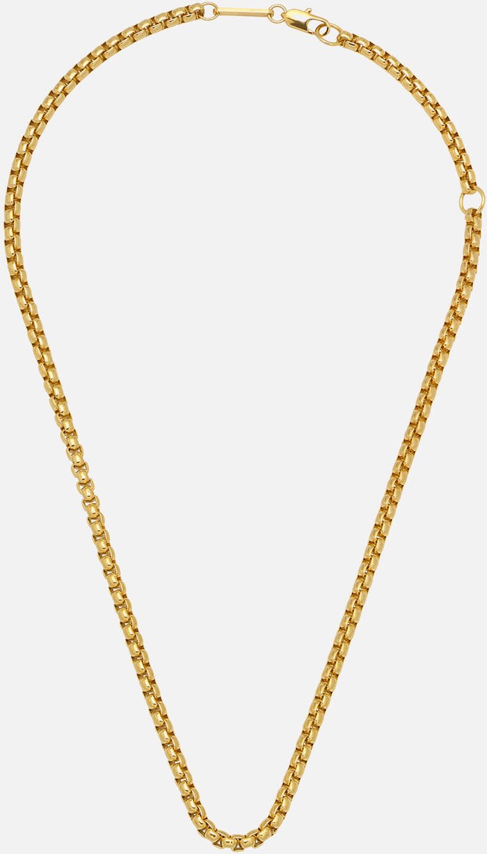 The Hut UK | Estella Bartlett Estella Bartlett Women's Chunky Rounded Box Chain - Gold Plate/Gold Plated Estella Bartlett Estella Bartlett Women's Chunky Rounded Box Chain - Gold Plate/Gold Plated