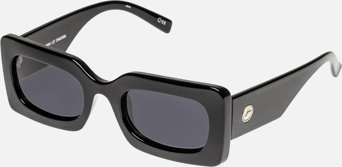 The Hut UK | Le Specs Le Specs Women's OH DAMN! Rectangle Sunglasses - Black Le Specs Le Specs Women's OH DAMN! Rectangle Sunglasses - Black