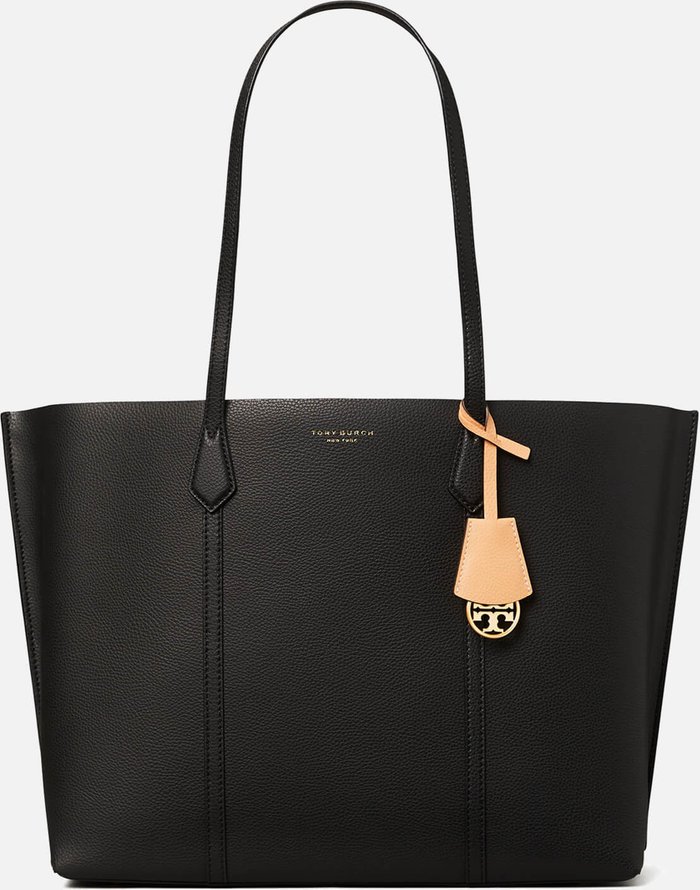 The Hut UK | TORY BURCH Tory Burch Women's Perry Triple Compartment Tote Bag - Black TORY BURCH Tory Burch Women's Perry Triple Compartment Tote Bag - Black