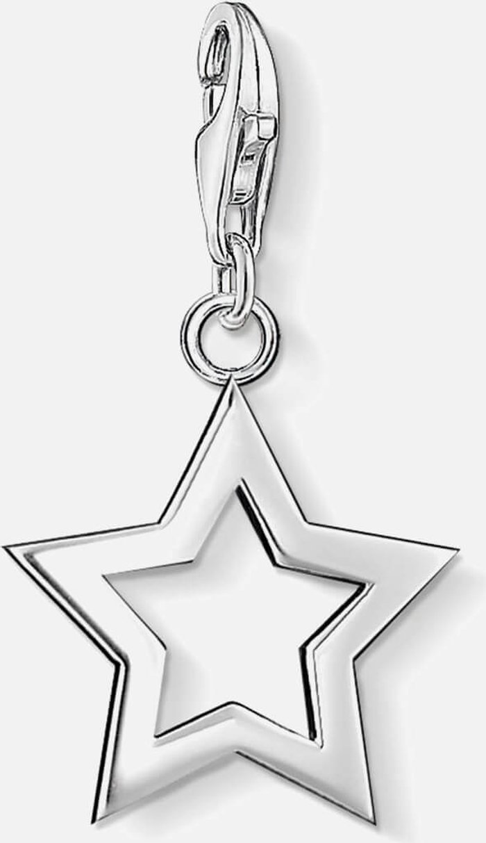 The Hut UK | Thomas Sabo THOMAS SABO Women's Charm Pendant Star - Plain Thomas Sabo THOMAS SABO Women's Charm Pendant Star - Plain