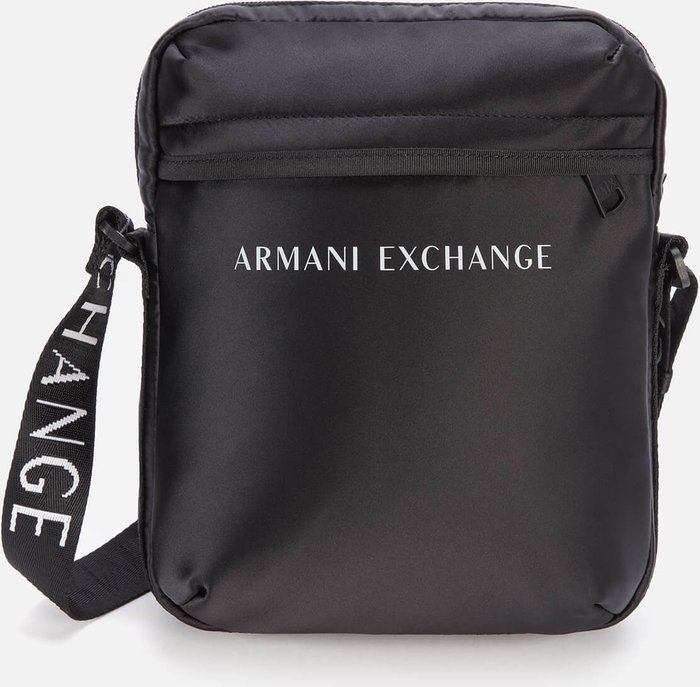 The Hut UK | Armani Exchange Armani Exchange Men's Messenger Bag - Black Armani Exchange Armani Exchange Men's Messenger Bag - Black