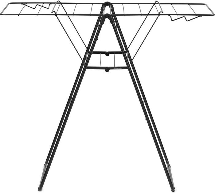 The Hut UK | Brabantia Brabantia HangOn Drying Rack 15m - Matt Black Brabantia Brabantia HangOn Drying Rack 15m - Matt Black