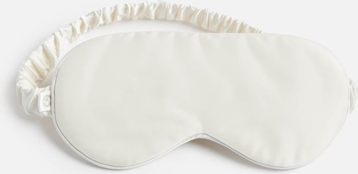 The Hut UK | ESPA ESPA Home Silk Eye Mask - Pearl White ESPA ESPA Home Silk Eye Mask - Pearl White