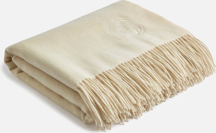 The Hut UK | ESPA ESPA Home Wool Throw - Cream ESPA ESPA Home Wool Throw - Cream