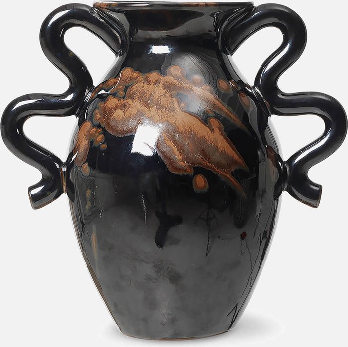 The Hut UK | Ferm Living Ferm Living Verso Table Vase - Black Ferm Living Ferm Living Verso Table Vase - Black