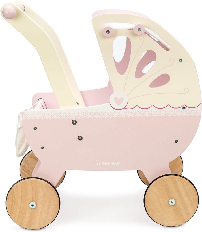 The Hut UK | Le Toy Van Le Toy Van Honeybake Sweetdreams Doll Pram Le Toy Van Le Toy Van Honeybake Sweetdreams Doll Pram