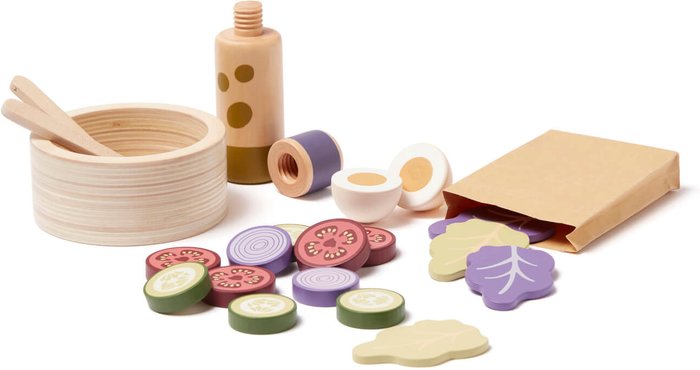 The Hut UK | Kids Concept Kids Concept Kid's Hub Salad set Kids Concept Kids Concept Kid's Hub Salad set