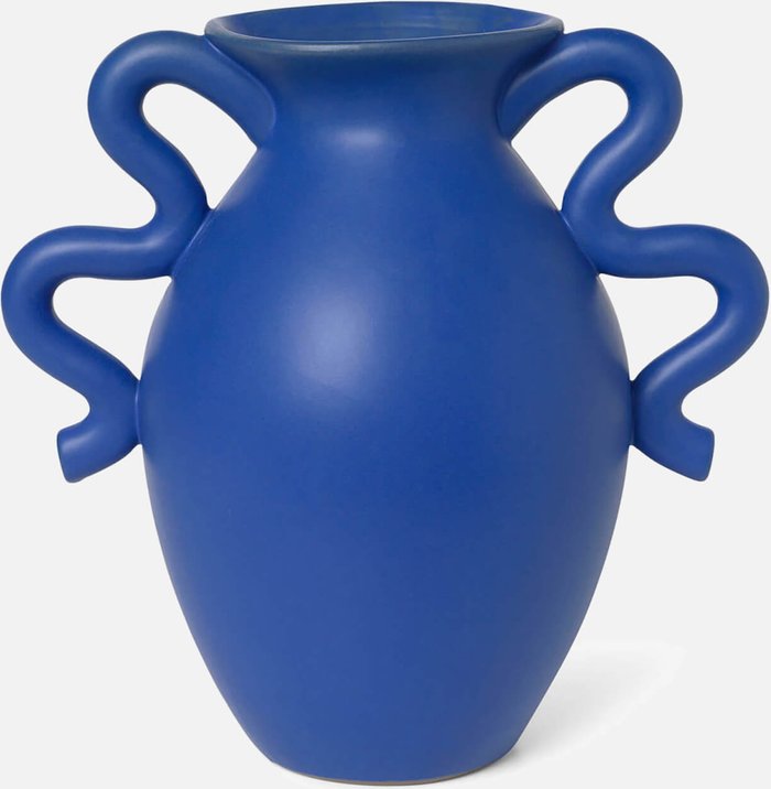 The Hut UK | Ferm Living Ferm Living Verso Table Vase - Bright blue Ferm Living Ferm Living Verso Table Vase - Bright blue