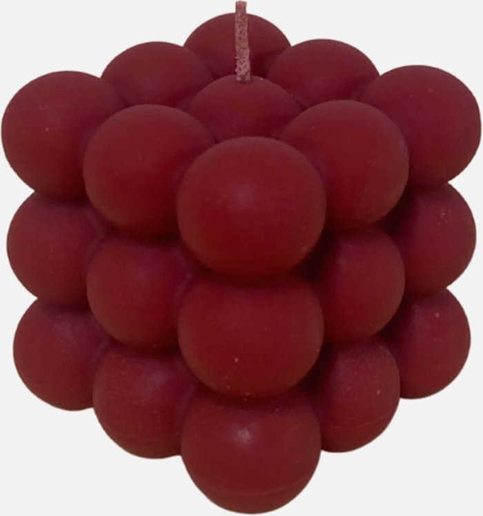 The Hut UK | FOAM HOME FOAM Home Gingerbread Scented Bubble Candle - Berry FOAM HOME FOAM Home Gingerbread Scented Bubble Candle - Berry