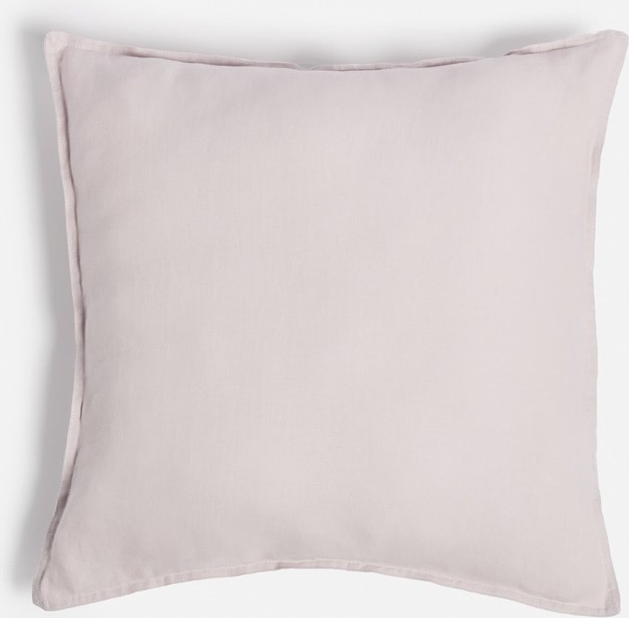 The Hut UK | ïn home ïn home Linen Cushion - Lilac - 50x50cm ïn home ïn home Linen Cushion - Lilac - 50x50cm