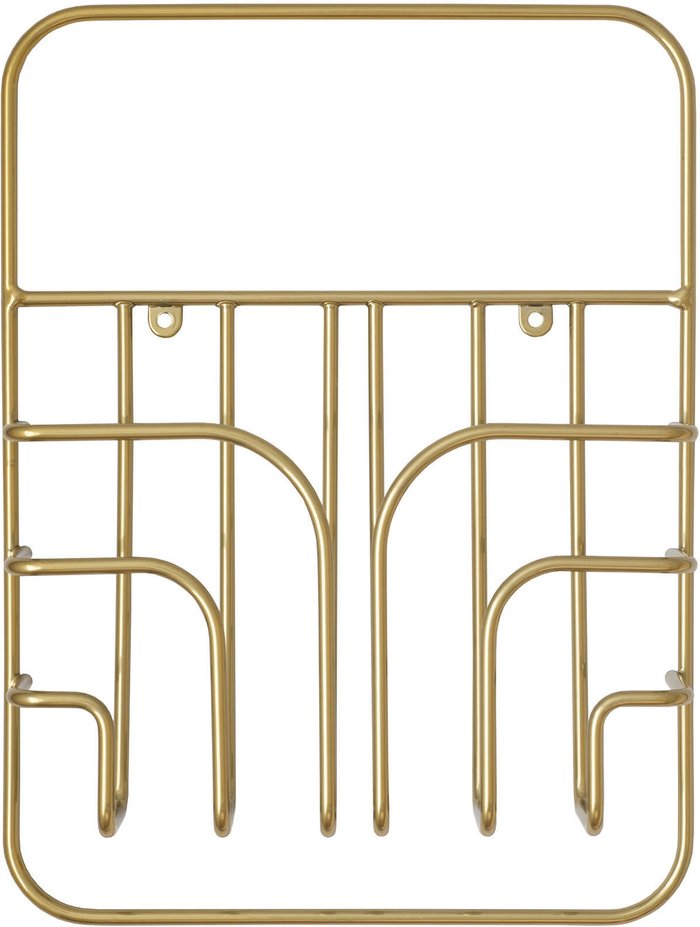 The Hut UK | Maze Interior Maze Interior Now Storage - Matte Brass - Small Maze Interior Maze Interior Now Storage - Matte Brass - Small