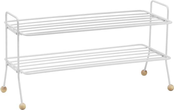 The Hut UK | Maze Interior Maze Interior Bill Shoe Shelf - White Maze Interior Maze Interior Bill Shoe Shelf - White
