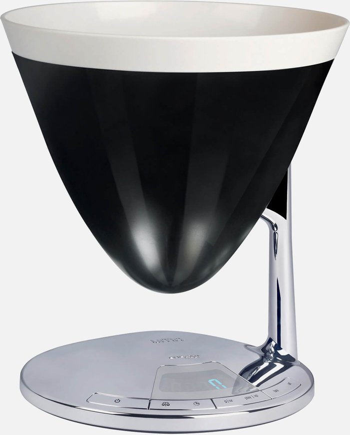 The Hut UK | Casa Bugatti Bugatti Uma Kitchen Scales + Timer - Black Casa Bugatti Bugatti Uma Kitchen Scales + Timer - Black